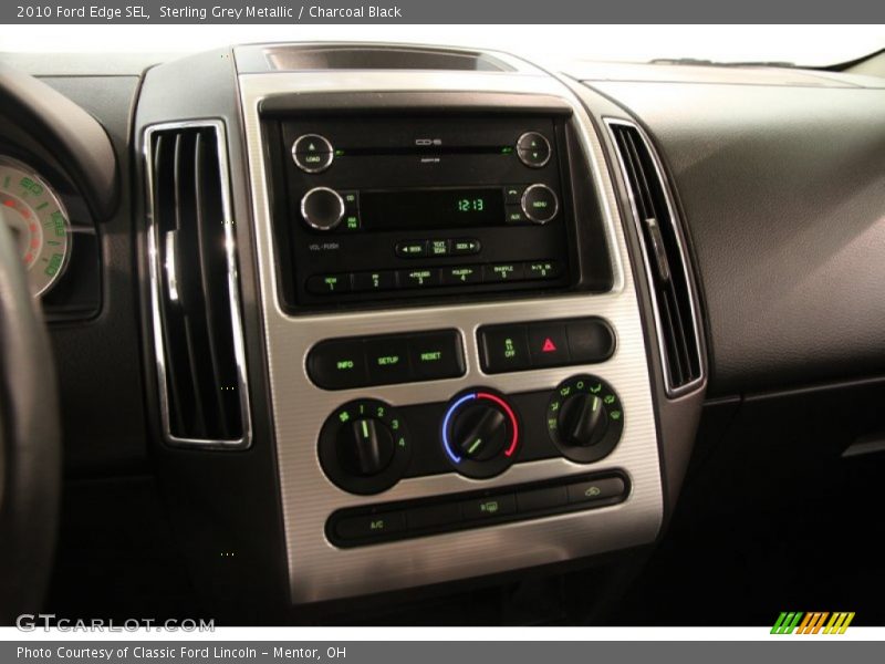 Sterling Grey Metallic / Charcoal Black 2010 Ford Edge SEL