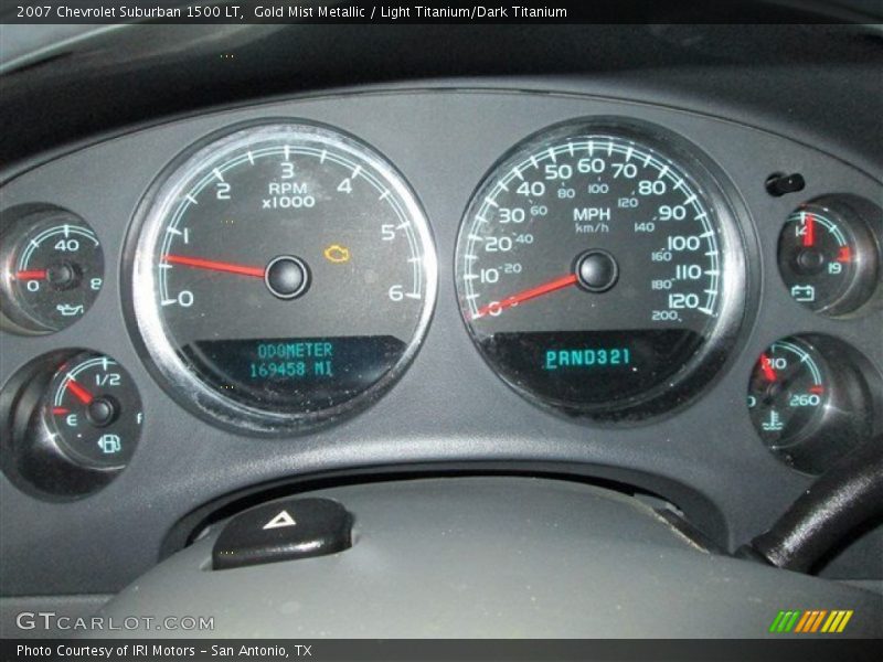 Gold Mist Metallic / Light Titanium/Dark Titanium 2007 Chevrolet Suburban 1500 LT