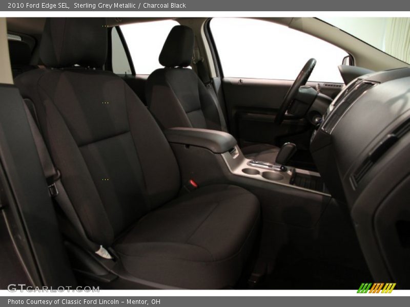 Sterling Grey Metallic / Charcoal Black 2010 Ford Edge SEL
