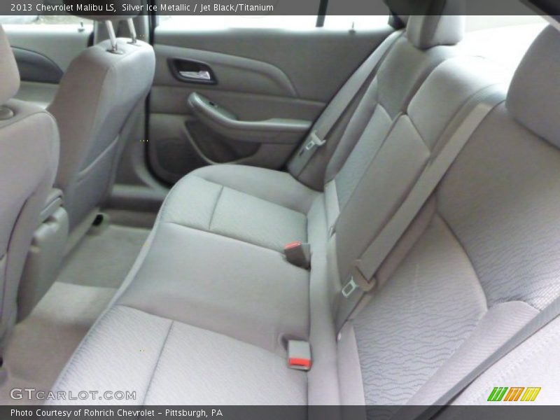 Silver Ice Metallic / Jet Black/Titanium 2013 Chevrolet Malibu LS