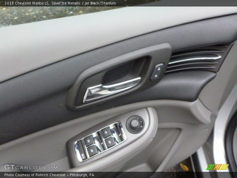 Silver Ice Metallic / Jet Black/Titanium 2013 Chevrolet Malibu LS