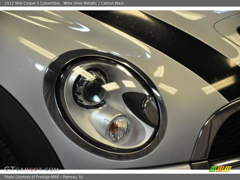 White Silver Metallic / Carbon Black 2012 Mini Cooper S Convertible