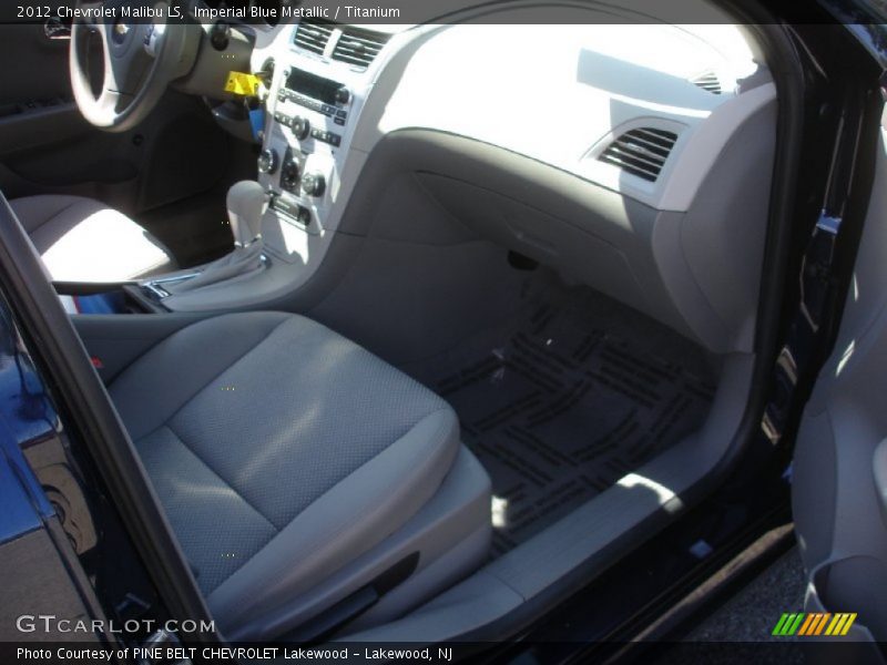 Imperial Blue Metallic / Titanium 2012 Chevrolet Malibu LS