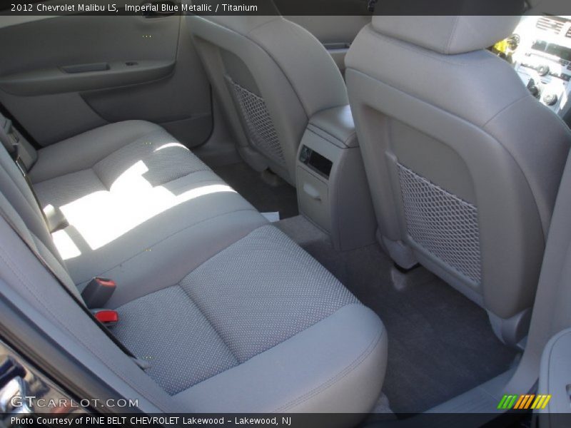 Imperial Blue Metallic / Titanium 2012 Chevrolet Malibu LS