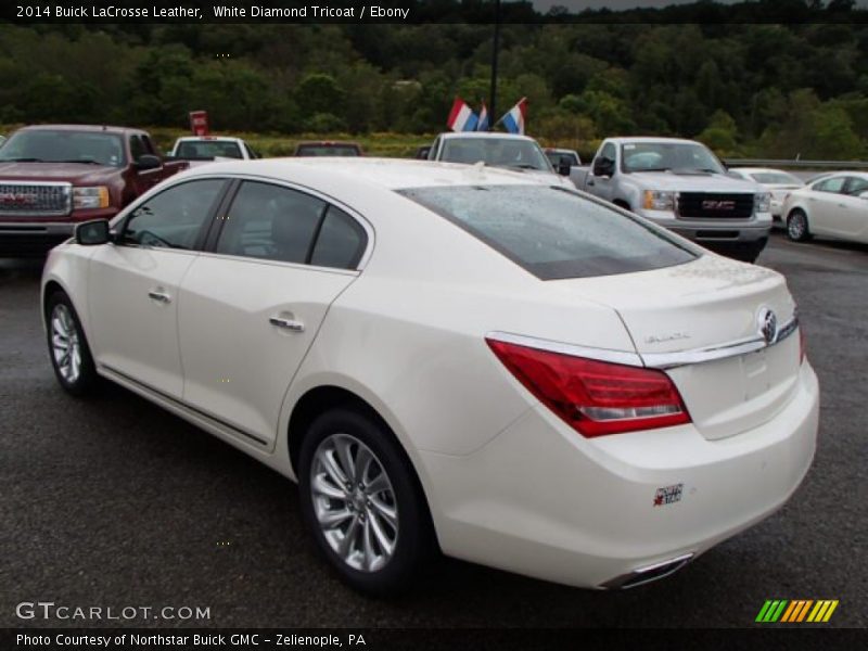 White Diamond Tricoat / Ebony 2014 Buick LaCrosse Leather
