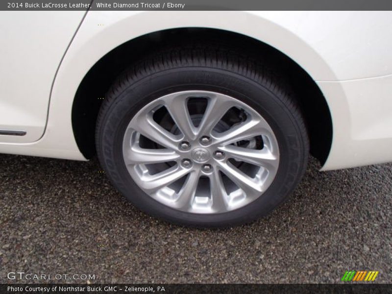 White Diamond Tricoat / Ebony 2014 Buick LaCrosse Leather
