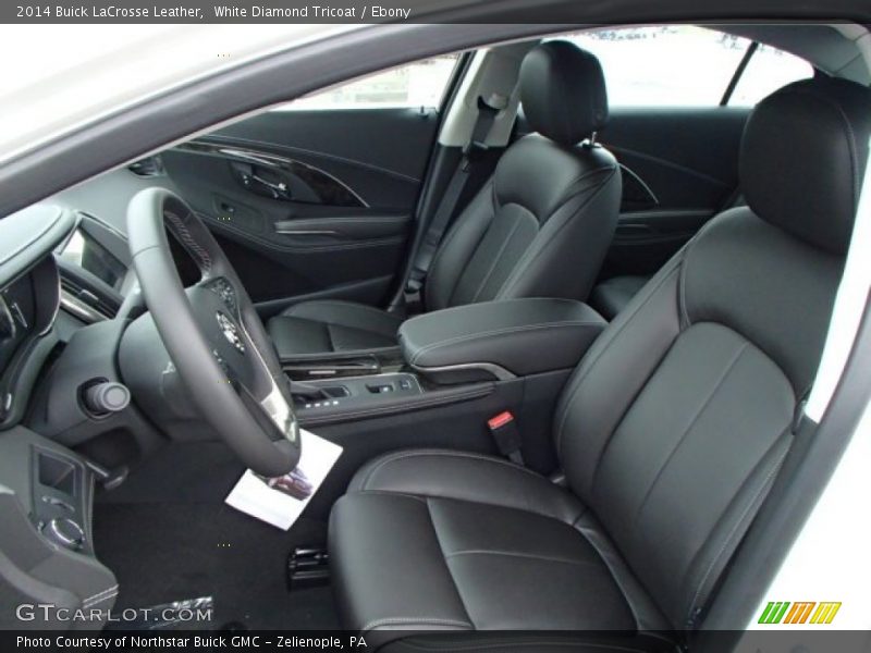 Front Seat of 2014 LaCrosse Leather