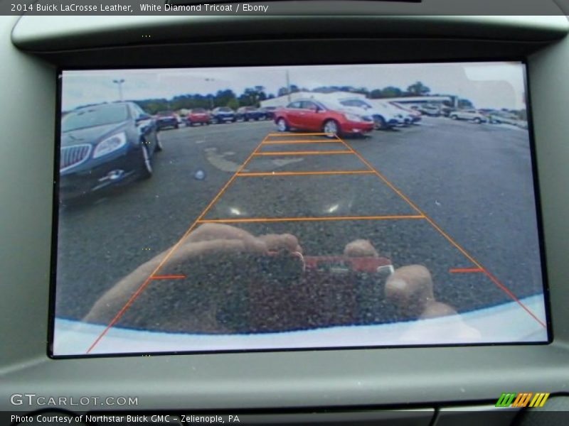 White Diamond Tricoat / Ebony 2014 Buick LaCrosse Leather