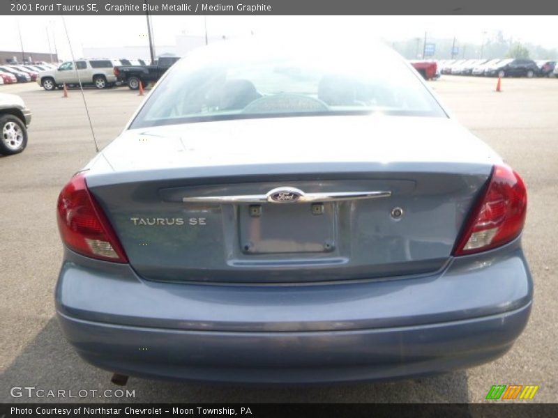 Graphite Blue Metallic / Medium Graphite 2001 Ford Taurus SE