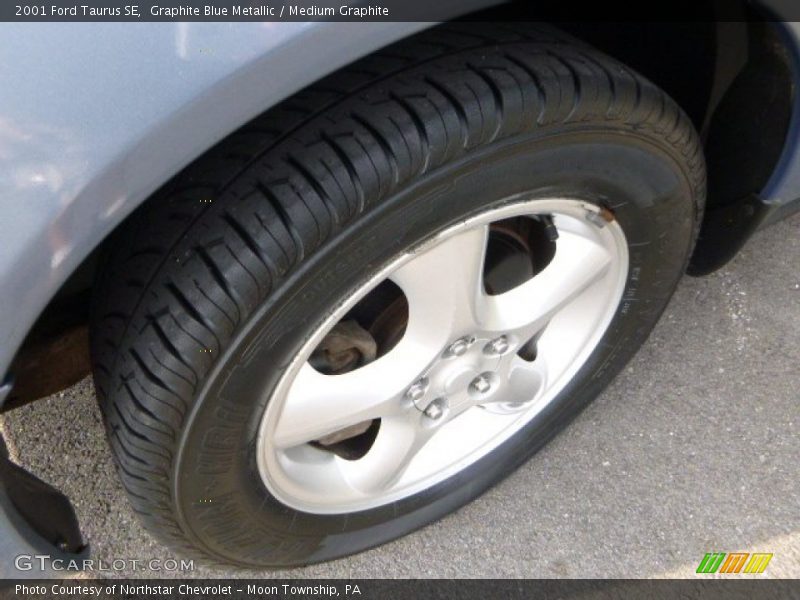 Graphite Blue Metallic / Medium Graphite 2001 Ford Taurus SE