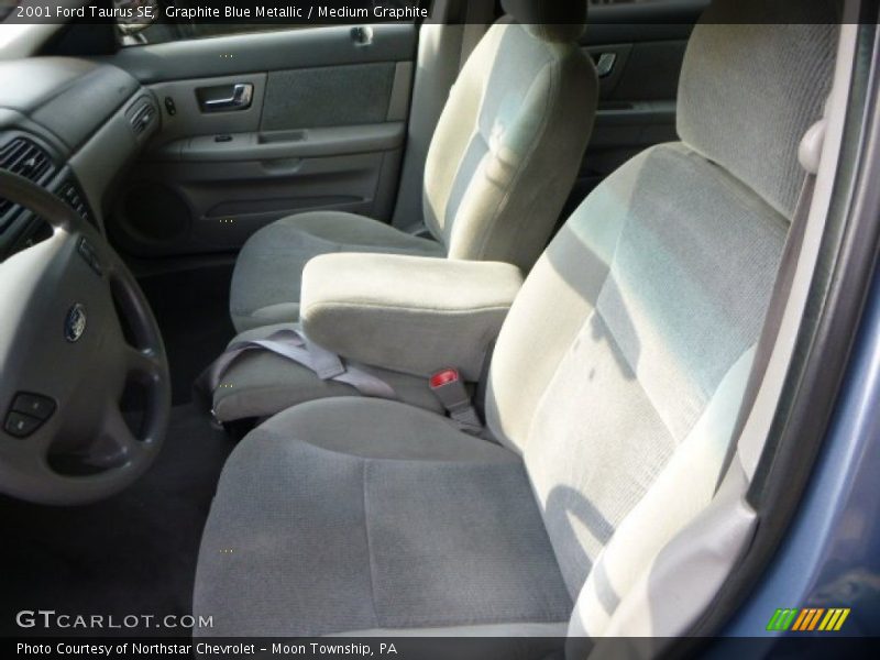 Graphite Blue Metallic / Medium Graphite 2001 Ford Taurus SE