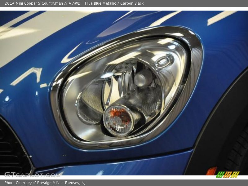 True Blue Metallic / Carbon Black 2014 Mini Cooper S Countryman All4 AWD