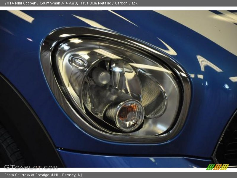 True Blue Metallic / Carbon Black 2014 Mini Cooper S Countryman All4 AWD