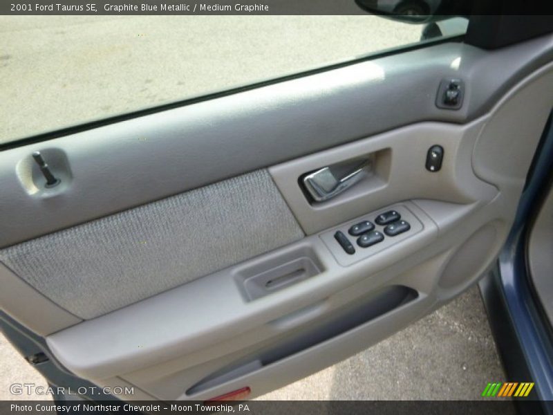 Graphite Blue Metallic / Medium Graphite 2001 Ford Taurus SE