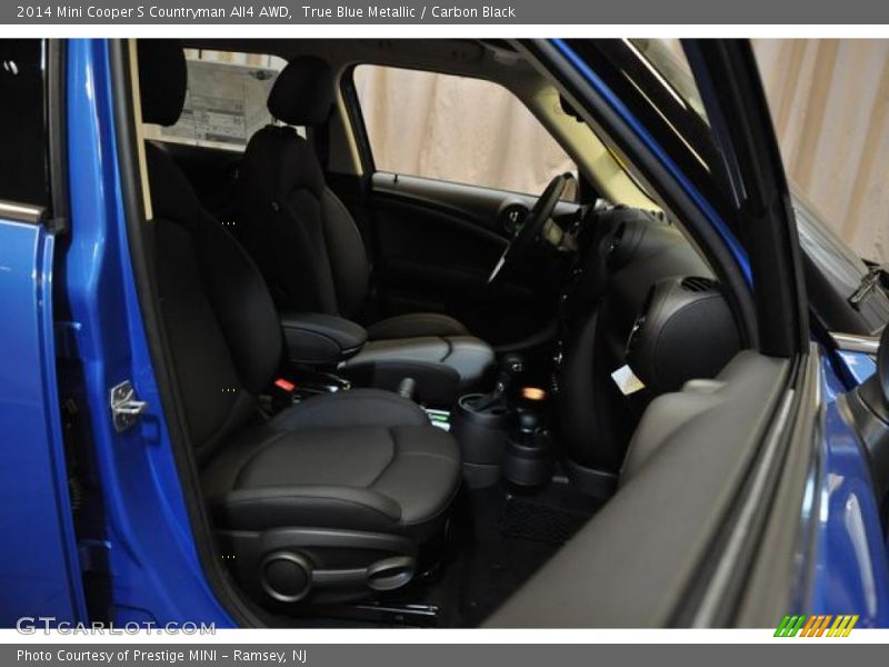 True Blue Metallic / Carbon Black 2014 Mini Cooper S Countryman All4 AWD