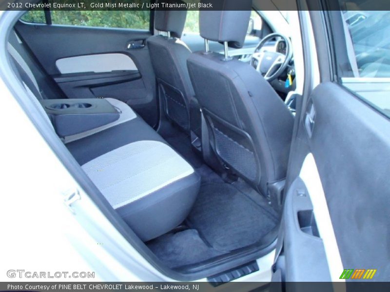 Gold Mist Metallic / Light Titanium/Jet Black 2012 Chevrolet Equinox LT