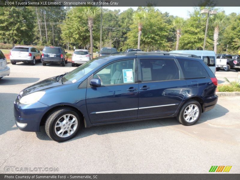 Stratosphere Mica / Stone Gray 2004 Toyota Sienna XLE Limited