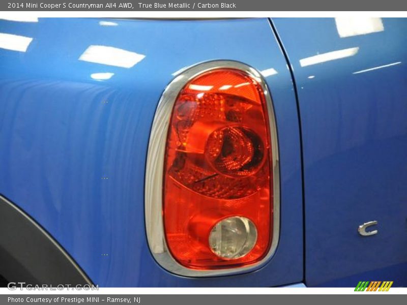 True Blue Metallic / Carbon Black 2014 Mini Cooper S Countryman All4 AWD