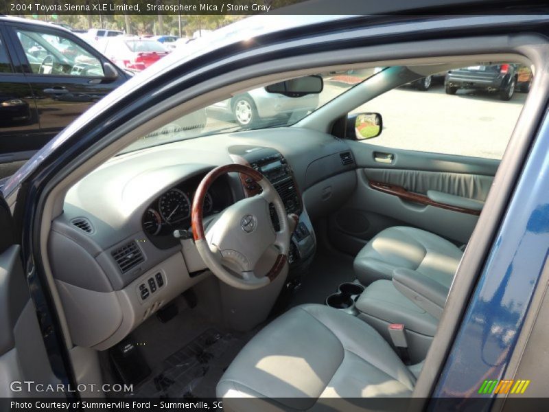 Stratosphere Mica / Stone Gray 2004 Toyota Sienna XLE Limited