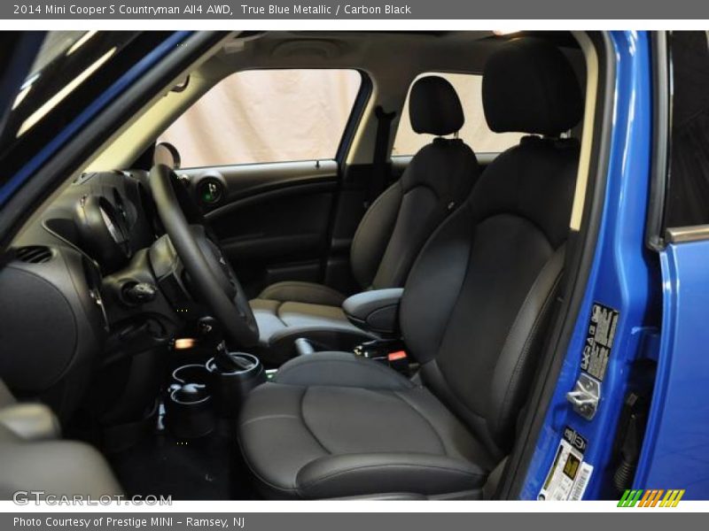 True Blue Metallic / Carbon Black 2014 Mini Cooper S Countryman All4 AWD