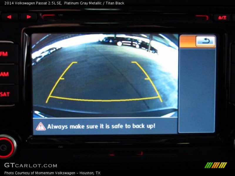 Platinum Gray Metallic / Titan Black 2014 Volkswagen Passat 2.5L SE