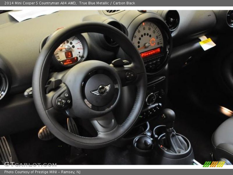 True Blue Metallic / Carbon Black 2014 Mini Cooper S Countryman All4 AWD