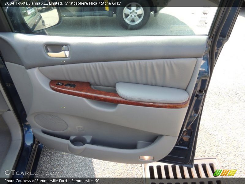 Stratosphere Mica / Stone Gray 2004 Toyota Sienna XLE Limited