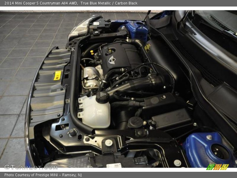 True Blue Metallic / Carbon Black 2014 Mini Cooper S Countryman All4 AWD