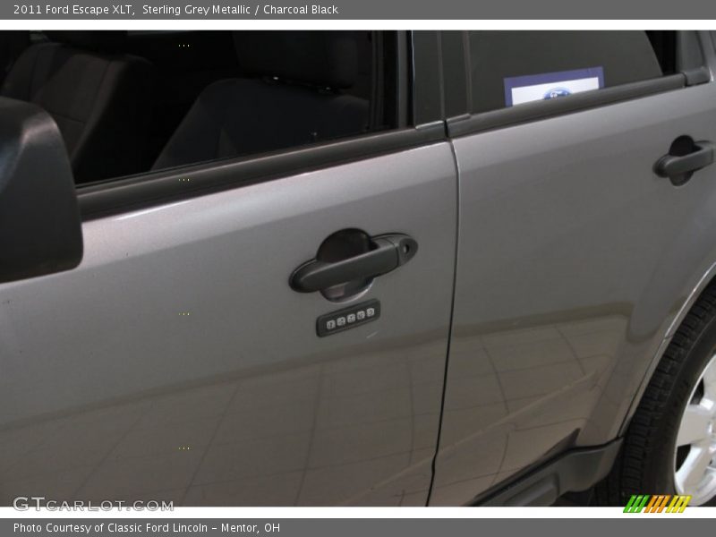 Sterling Grey Metallic / Charcoal Black 2011 Ford Escape XLT