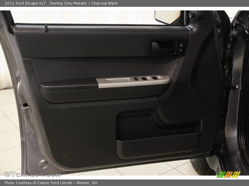 Sterling Grey Metallic / Charcoal Black 2011 Ford Escape XLT