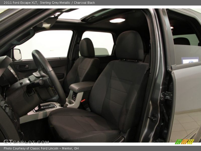 Sterling Grey Metallic / Charcoal Black 2011 Ford Escape XLT