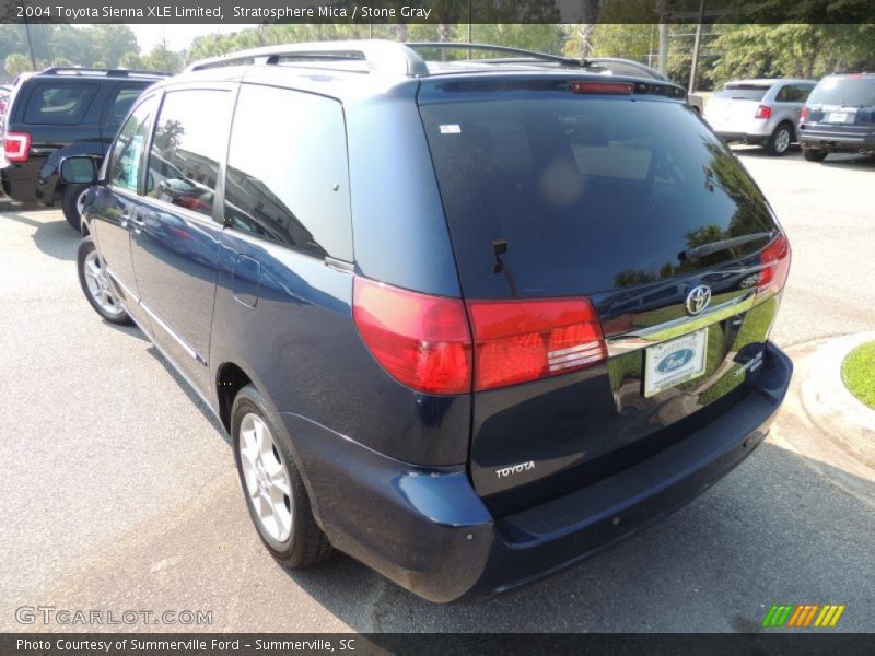 Stratosphere Mica / Stone Gray 2004 Toyota Sienna XLE Limited