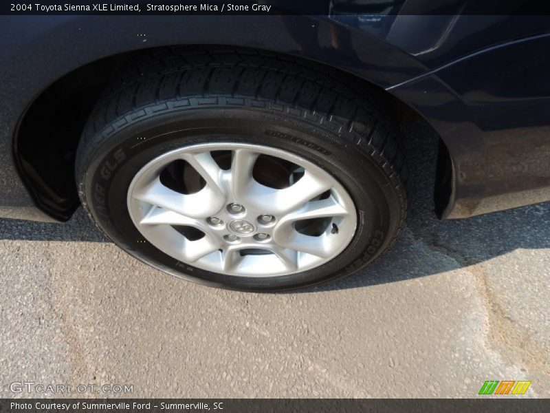 Stratosphere Mica / Stone Gray 2004 Toyota Sienna XLE Limited