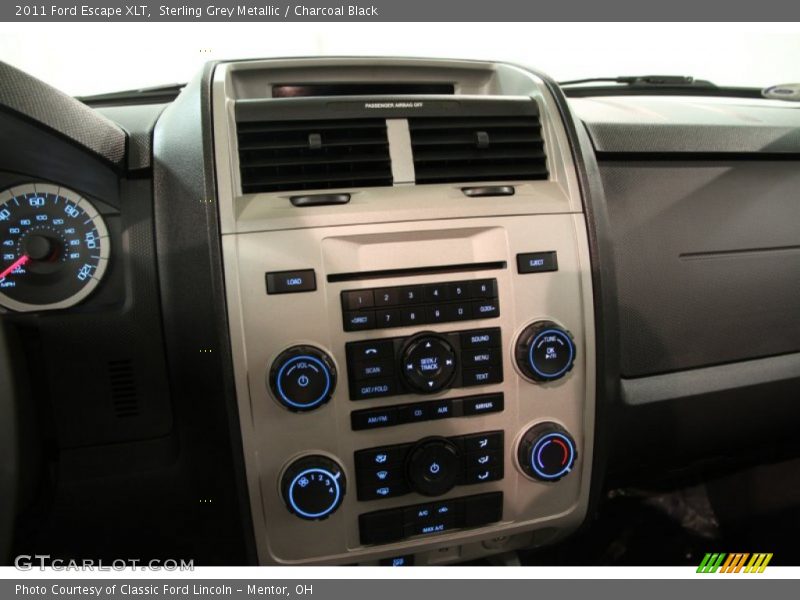 Sterling Grey Metallic / Charcoal Black 2011 Ford Escape XLT