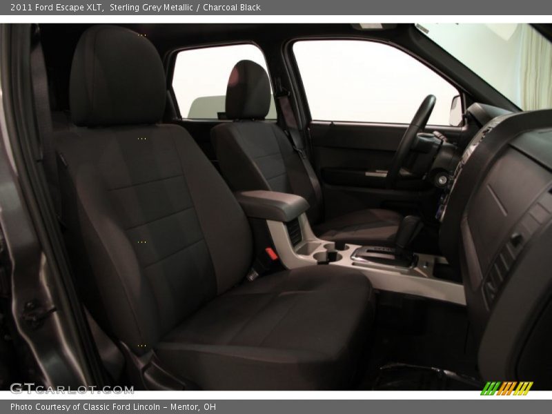 Sterling Grey Metallic / Charcoal Black 2011 Ford Escape XLT