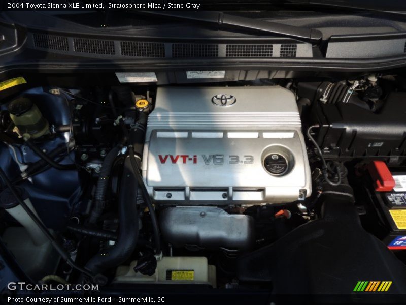 Stratosphere Mica / Stone Gray 2004 Toyota Sienna XLE Limited