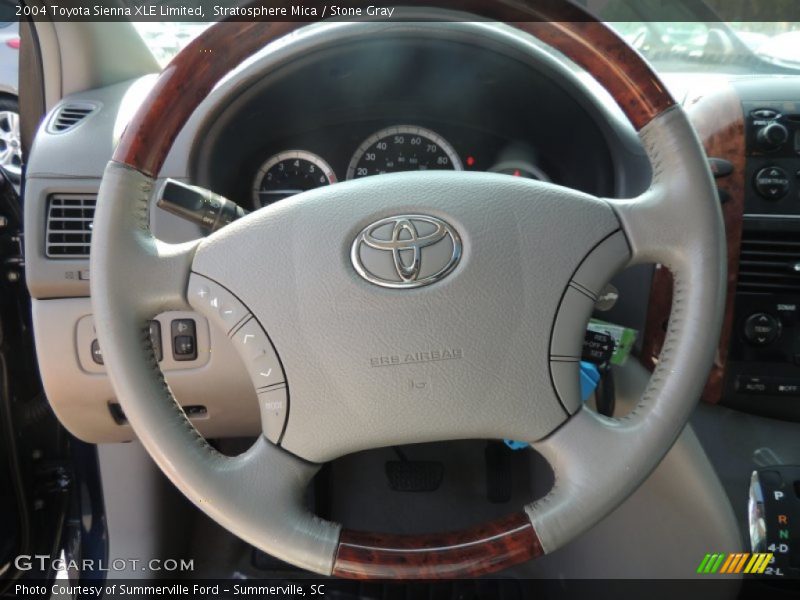 Stratosphere Mica / Stone Gray 2004 Toyota Sienna XLE Limited