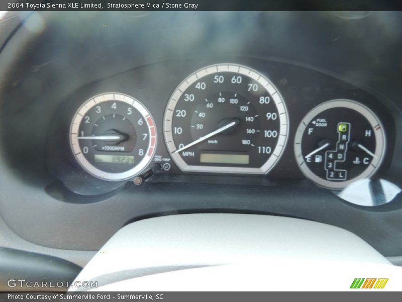 Stratosphere Mica / Stone Gray 2004 Toyota Sienna XLE Limited