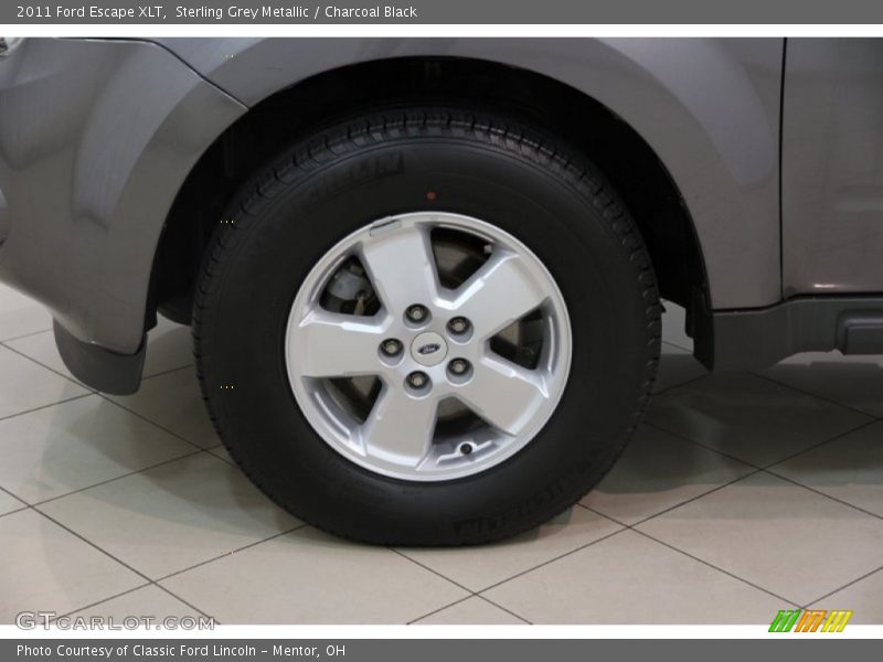 Sterling Grey Metallic / Charcoal Black 2011 Ford Escape XLT