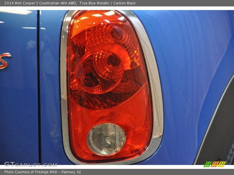 True Blue Metallic / Carbon Black 2014 Mini Cooper S Countryman All4 AWD
