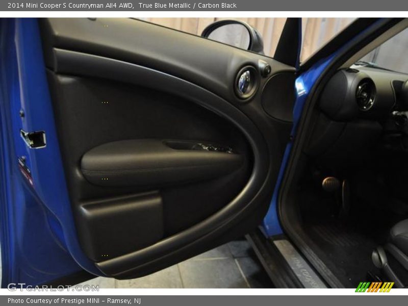True Blue Metallic / Carbon Black 2014 Mini Cooper S Countryman All4 AWD