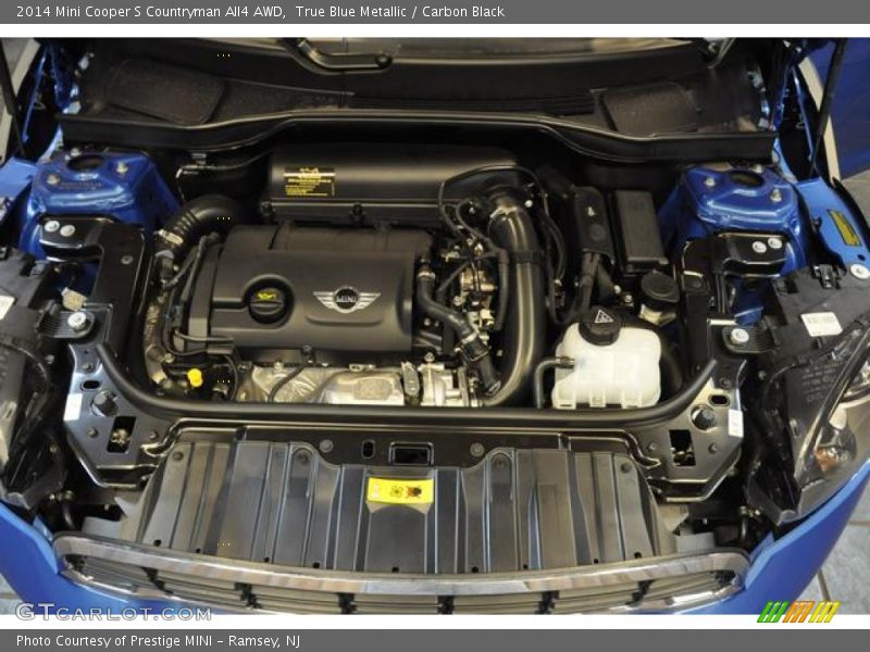  2014 Cooper S Countryman All4 AWD Engine - 1.6 Liter Twin Scroll Turbocharged DI DOHC 16-Valve VVT 4 Cylinder