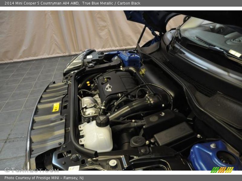 True Blue Metallic / Carbon Black 2014 Mini Cooper S Countryman All4 AWD