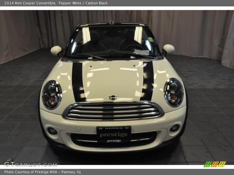 Pepper White / Carbon Black 2014 Mini Cooper Convertible