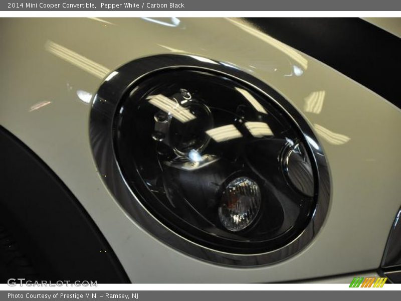 Pepper White / Carbon Black 2014 Mini Cooper Convertible