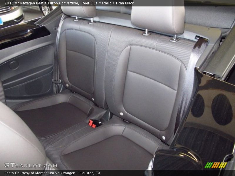 Reef Blue Metallic / Titan Black 2013 Volkswagen Beetle Turbo Convertible