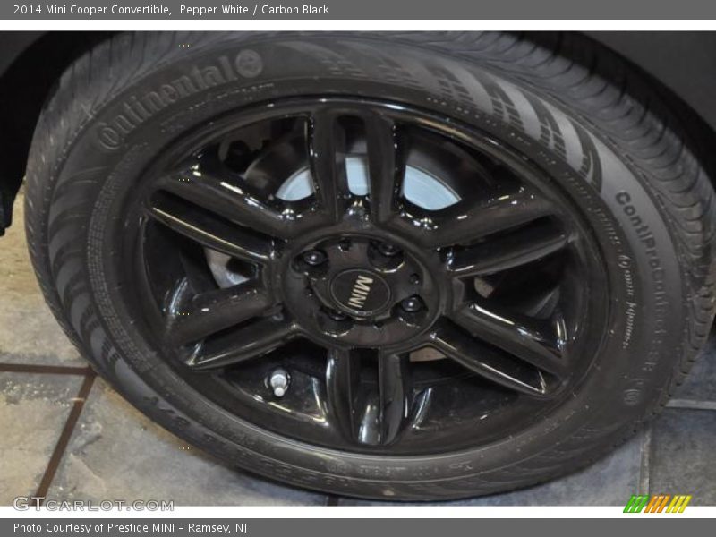 Pepper White / Carbon Black 2014 Mini Cooper Convertible
