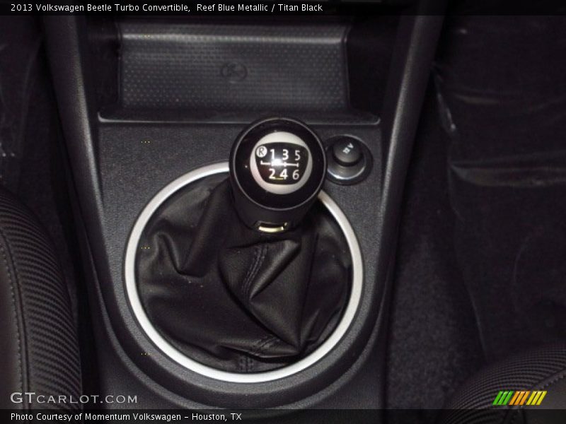 Reef Blue Metallic / Titan Black 2013 Volkswagen Beetle Turbo Convertible