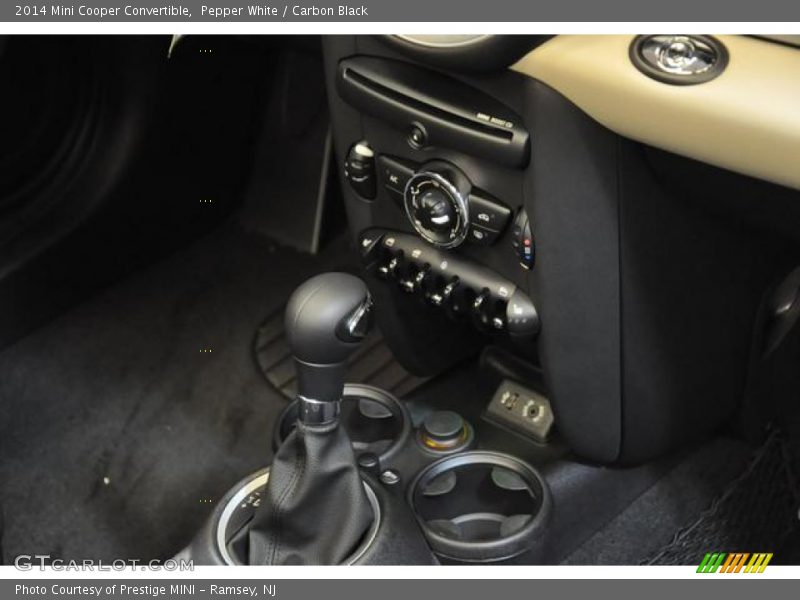 Pepper White / Carbon Black 2014 Mini Cooper Convertible