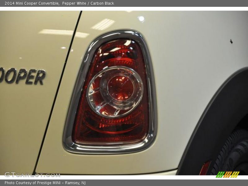 Pepper White / Carbon Black 2014 Mini Cooper Convertible